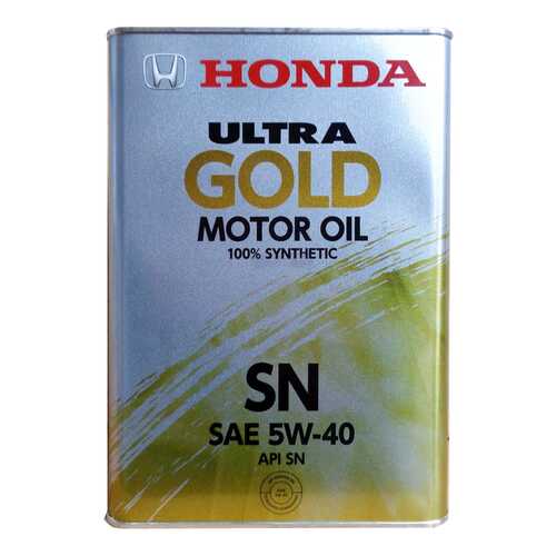 Моторное масло Honda Ultra Gold 5W-40 4л в Колеса даром