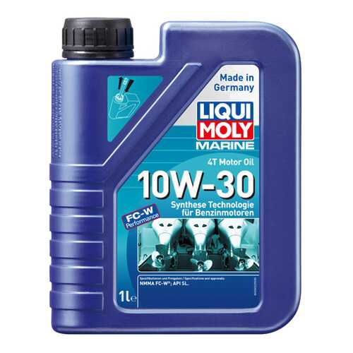 Моторное масло Liqui moly Marine 4T Motor Oil 10W-30 1л в Колеса даром