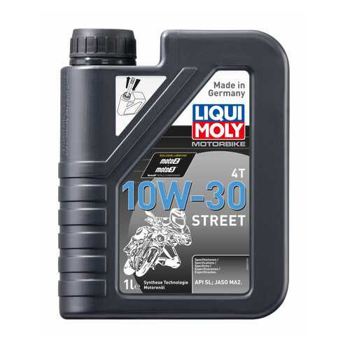 Моторное масло Liqui moly Motorbike 4T Street 10w-30 1л в Колеса даром