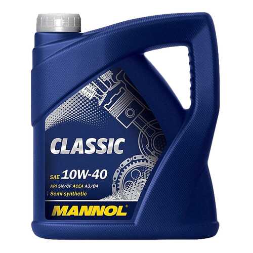 Моторное масло Mannol Classic SNCF 10W-40 4л в Колеса даром