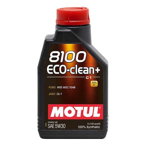 Моторное масло Motul 8100 Eco-clean+ 5W-30 1л в Колеса даром