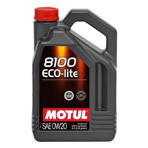 Моторное масло Motul 8100 Eco-lite 0W-20 5л в Колеса даром