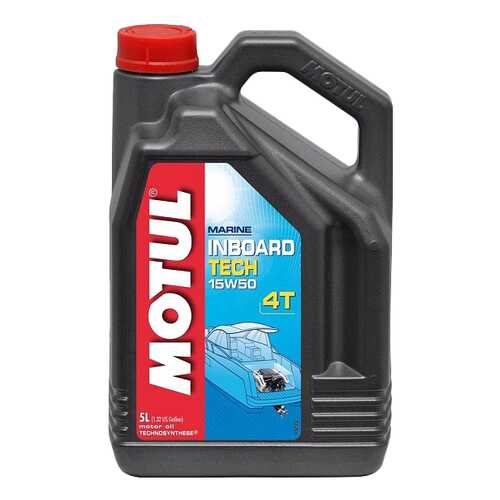 Моторное масло Motul Inboard Tech 4T 15W-50 5л в Колеса даром