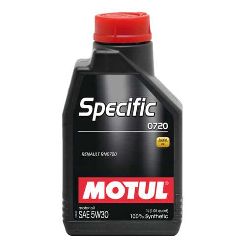 Моторное масло Motul Specific 0720 SAE 5W-30 1л в Колеса даром