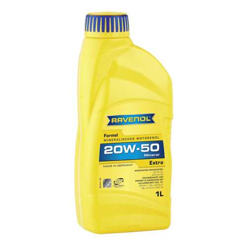 Моторное масло Ravenol Formel Extra SAE 20W-50 1л в Колеса даром