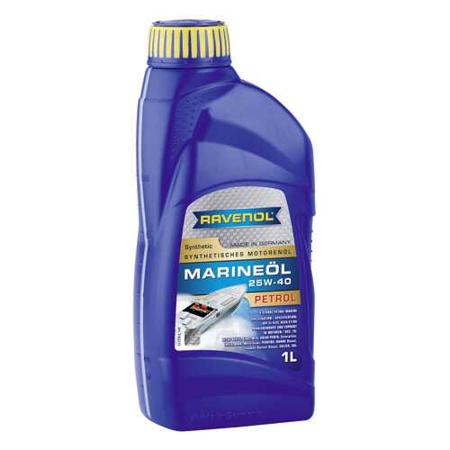 Моторное масло Ravenol Marineoil Petrol 25W-40 1л в Колеса даром