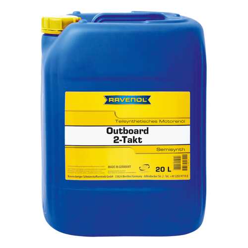 Моторное масло Ravenol Outboardoel 2T teilsynth 5W-30 20л в Колеса даром