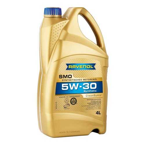 Моторное масло Ravenol SMO SAE 5W-30 4л в Колеса даром