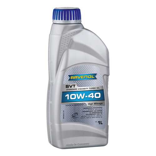 Моторное масло Ravenol SVT Stand Viscosity Turbo Oil SAE 10W-40 1л в Колеса даром