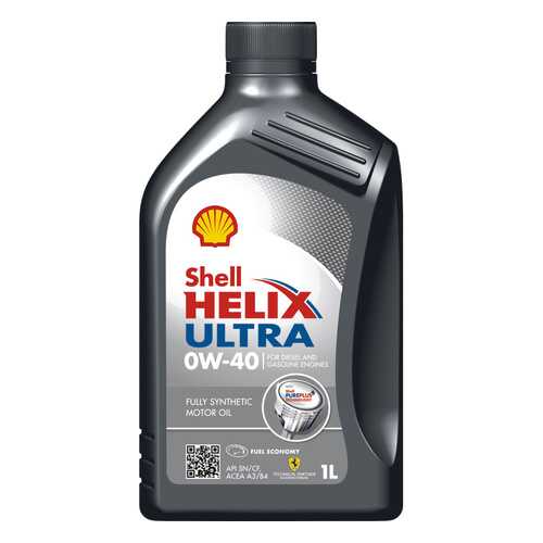 Моторное масло Shell Helix Ultra 0W-40 1л в Колеса даром