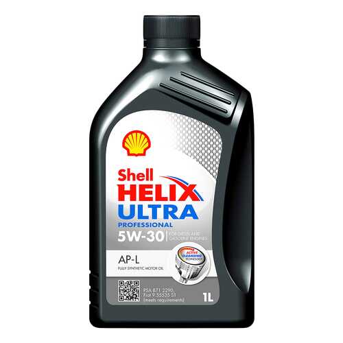 Моторное масло Shell Helix Ultra 5w-30 1л в Колеса даром