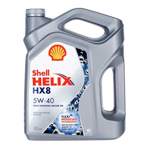 Shell Масло Моторное Синтетическое Helix Hx8 Synthetic 5w-40 4л (550046362) 550051529 в Колеса даром