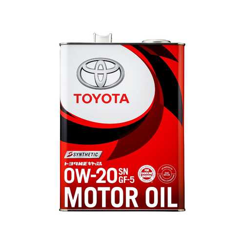 TOYOTA Масло Моторное Toyota Motor Oil Sn/Gf-5 Plus 0w20 4 Л 08880-12605 в Колеса даром