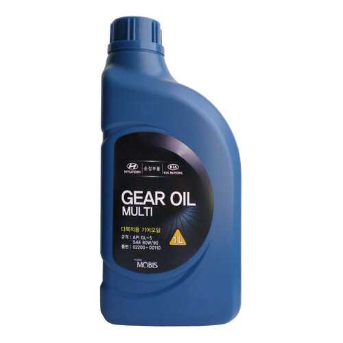 Трансмиссионное масло Hyundai-KIA Gear Oil Multi 80W90 1л 0220000110 в Колеса даром