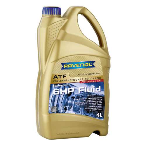 Трансмиссионное масло RAVENOL ATF 6 HP Fluid 4л 1211112-004-01-999 в Колеса даром