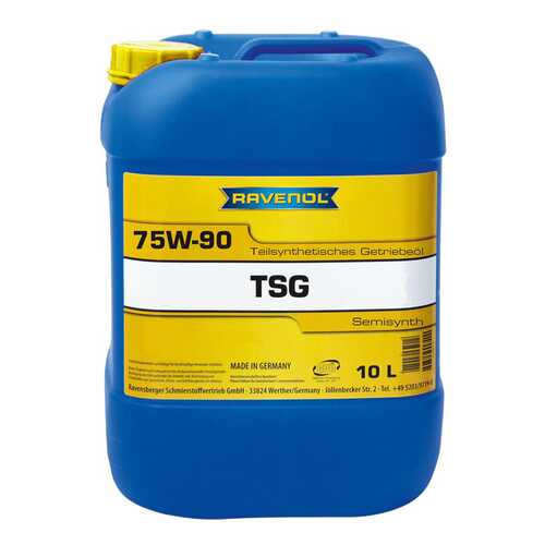 Трансмиссионное масло RAVENOL TSG 75w90 10л 1222101-010 в Колеса даром