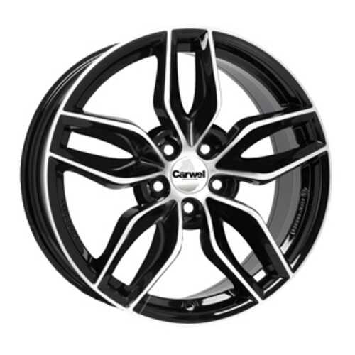 Диск литой R16 6.5J 5x114.3/67.1 ET45 Carwel Эпсилон 117 AB 00039790 в Колеса даром